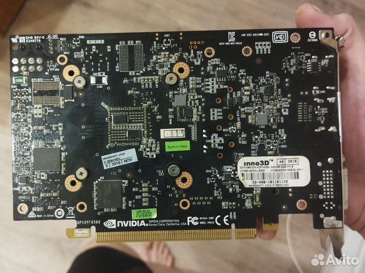 Видеокарта gtx 1060 3gb