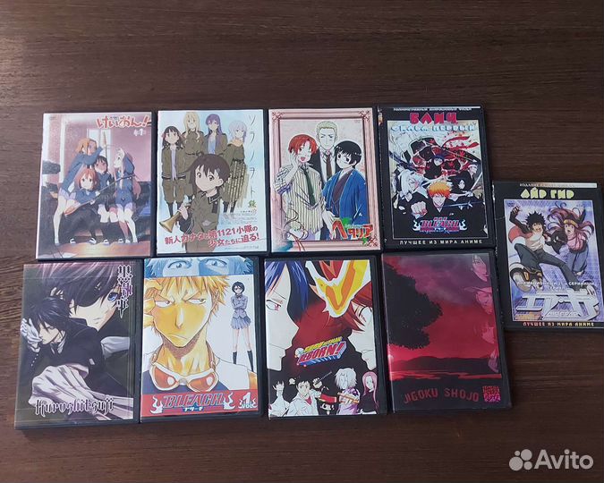 Dvd диски аниме Комплект