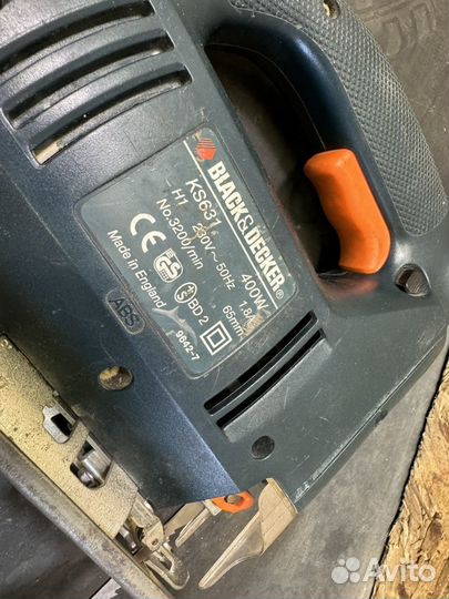 Электролобзик black decker ks631