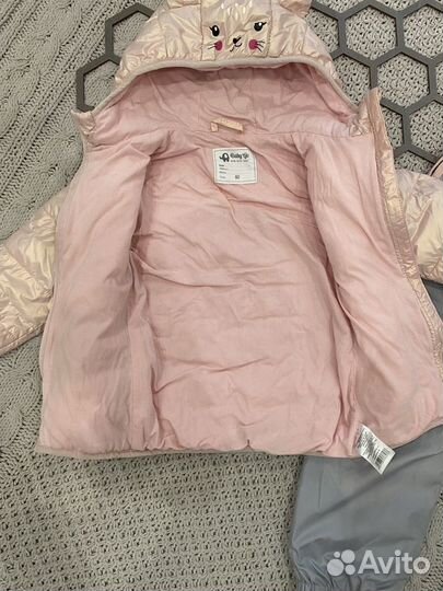 Комплект демисезон куртка штаны Baby go р.86-92