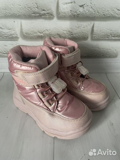 Ботинки демисезонные для девочки flamingo 25