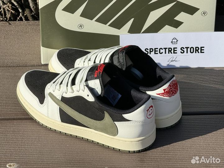 Travis Scott Nike Air Jordan 1 Retro Low OG Olive