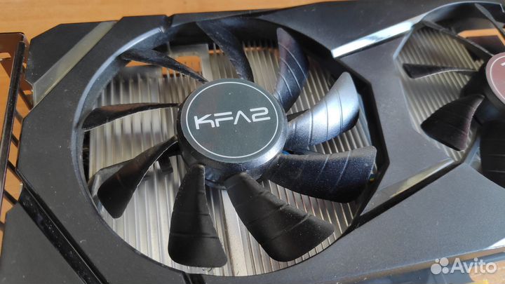 Видеокарта KFA2 GeForce RTX 2060 1-Click OC 6GB