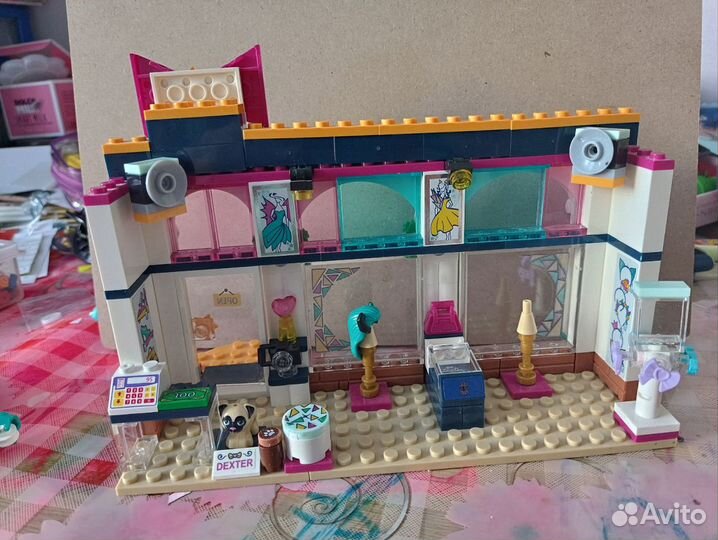 Lego friends магазин аксессуаров Андреа 298 дет