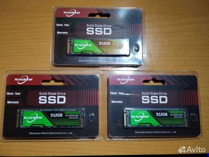 Ssd m2 nvme 512gb (Z suit, Walram)