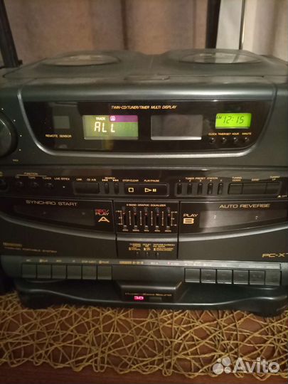 Музыкальный центр jvc pc-xt7,Япония,1991г