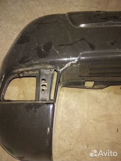 Бампер задний тойота прадо 120