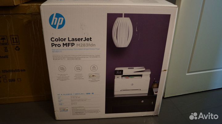 Мфу лазерное HP Color LaserJet Pro MFP M283fdn