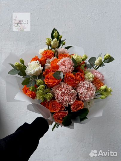 Доставка цветов Кустовые розы