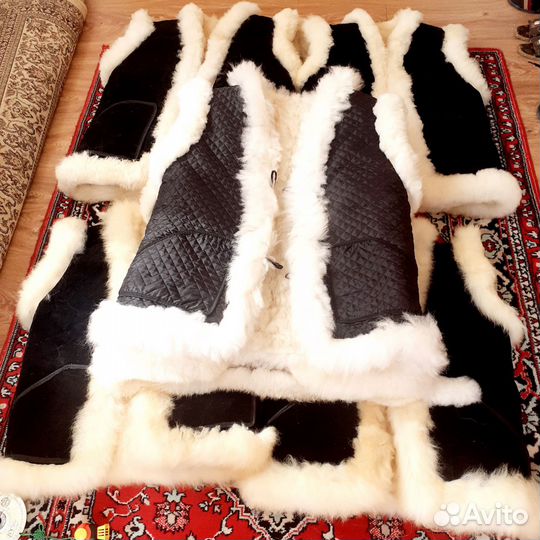 Жилетка #меховые #безрукавки