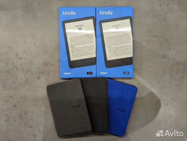 Amazon Kindle 2022 16 gb с чехлом