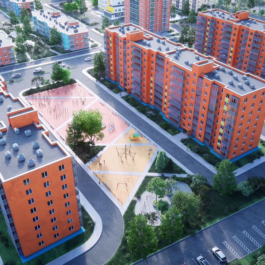 1-к. квартира, 37,7 м², 6/9 эт.