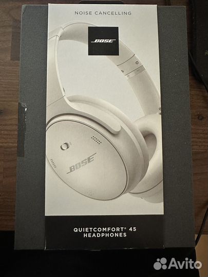 Наушники bose quietcomfort 45 white