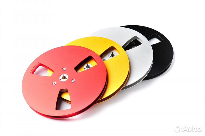 Катушка MMS 7inch Metal Reel Gold