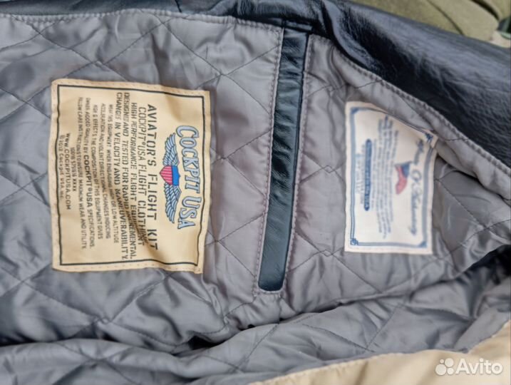 Куртка пилот Cockpit USA G-1 Flight jacket