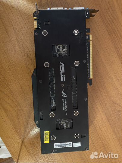 Видеокарта asus GeForce GTX 760 ROG mars