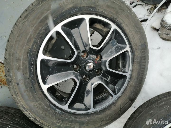 Оригинальные колёса r16 Renault duster kaptur arka