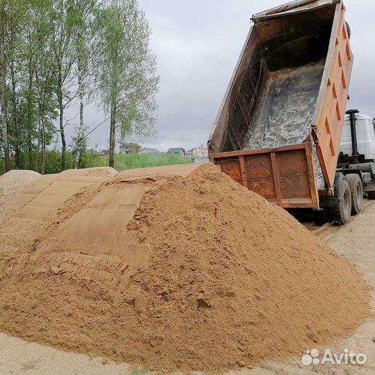 Песок сеянный с доставкой