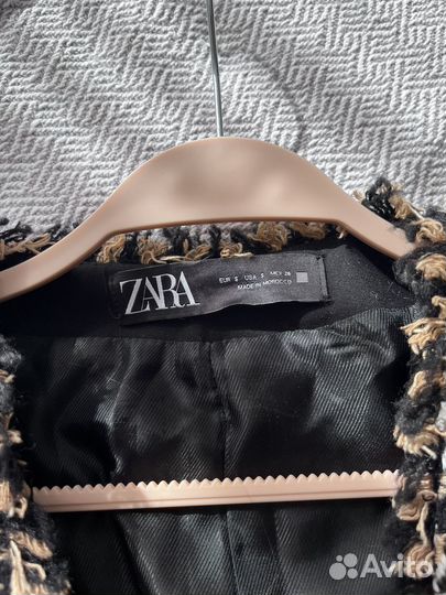 Твидовый жакет Zara s