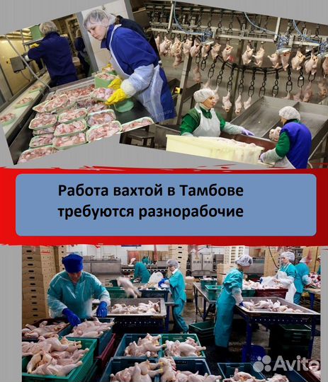 Вахта 20 смен Тамбов Грузчик-Разнорабочий