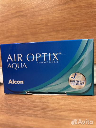 Новые Мягкие контактные линзы AIR optix aqua