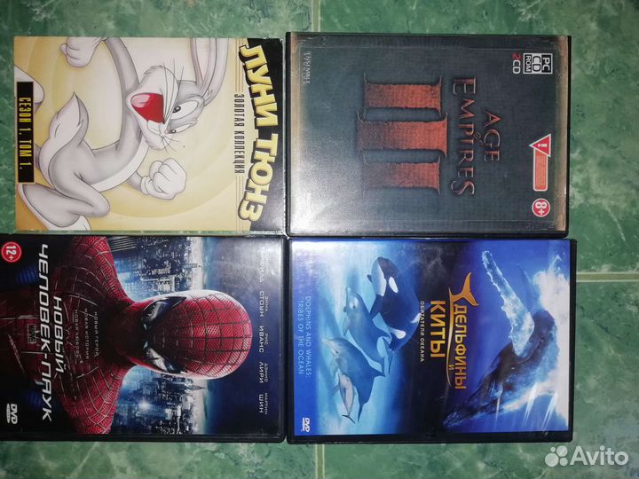 Dvd диски мультфильмы