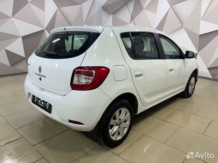 Renault Sandero 1.6 МТ, 2018, 78 638 км