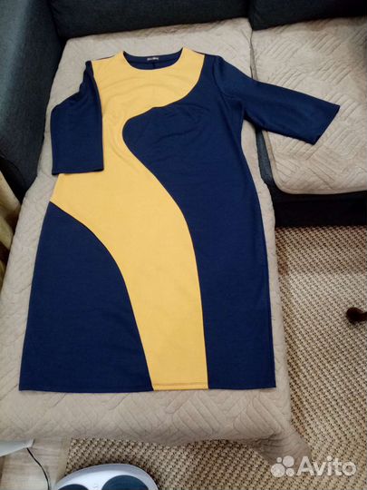Платье женское трикотажное 58 размер