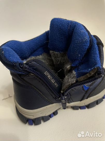 Ботинки детские теплые 22