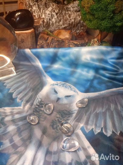 Лот горный хрусталь натуральный природный