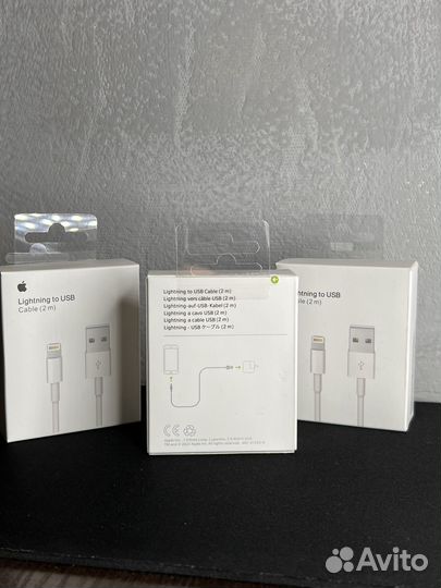 Кабель apple lightning usb оригинал чип