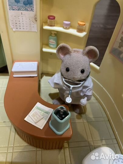 Sylvanian families сильвания дом больница