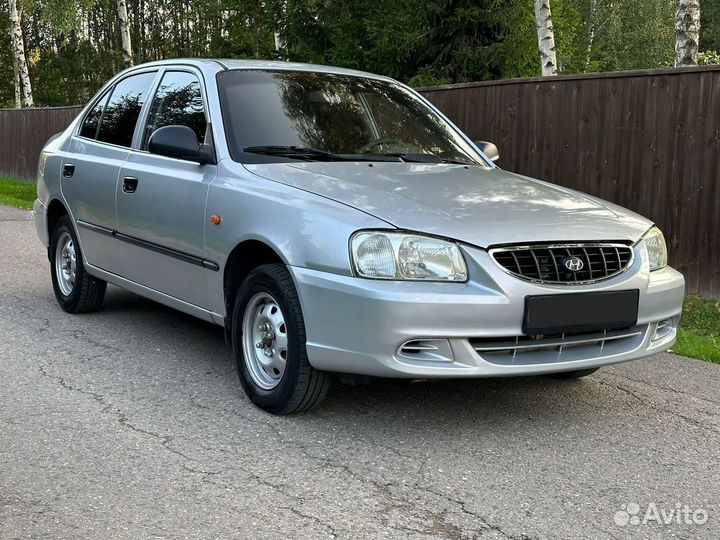Hyundai Accent 1.5 МТ, 2008, 261 000 км