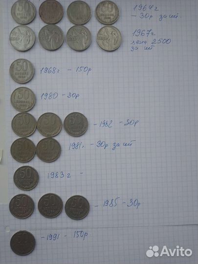 Монеты СССР