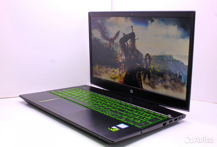 Игровой ноутбук Hp (I5-8H/GTX1060) SSD.M2+HDD