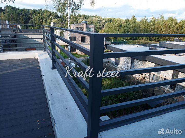 Перила ограждения для балконов