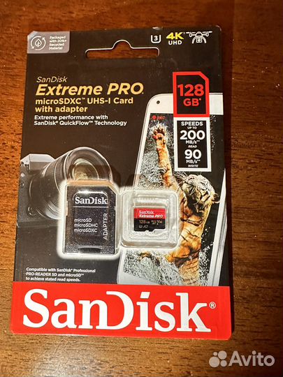 Карта памяти Sandisk extreme