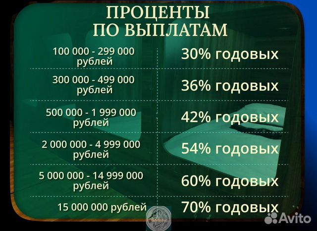 Доход от сети хостелов с гарантией