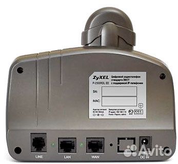 Zyxel P-2300RDL EE Цифровой радиотелефон