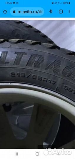 Goodyear UltraGrip 215/55 R17 102T