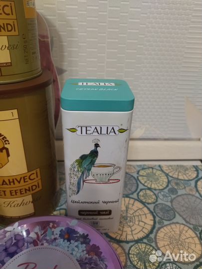 Жестяные банки коробки