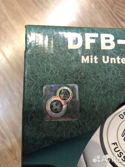 Немецкий мяч DFB unterschriften ball