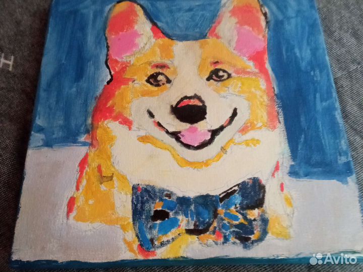 Готовая картина по номерам