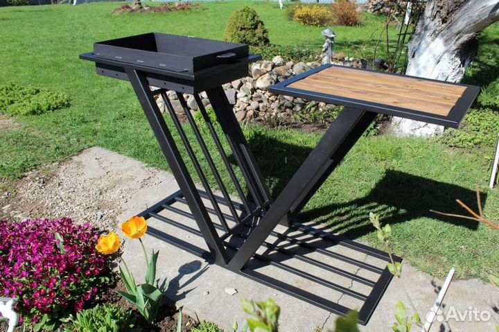 Мангалы в стиле лофт