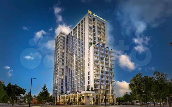 Квартира-студия, 37,5 м² (Грузия)