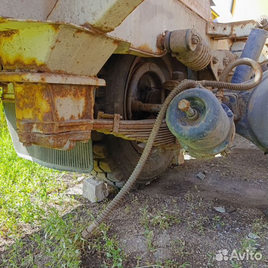 Задний мост с воздушной тормозной системой