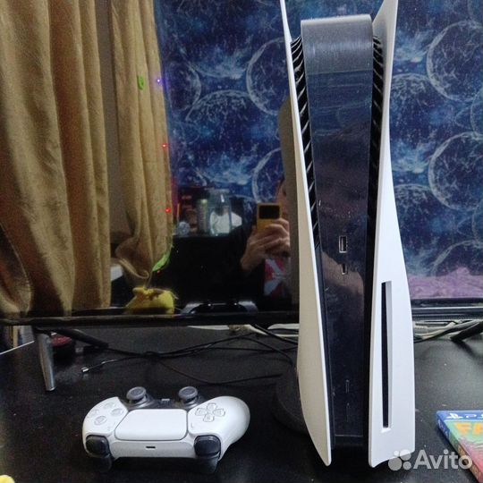 Sony playstation 5 бу с дисководом играми