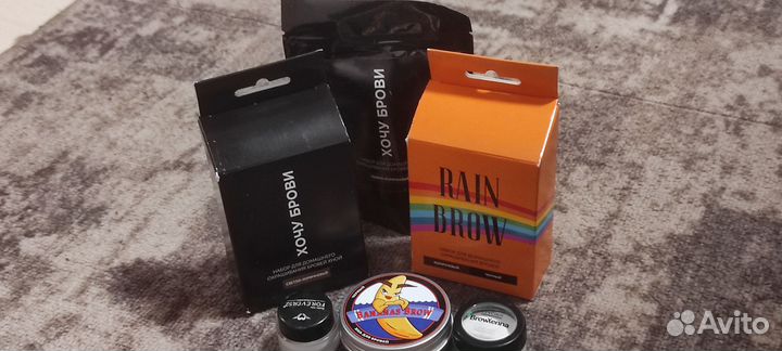 Хна для бровей brow henna