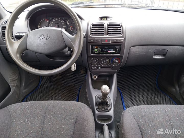 Hyundai Accent 1.5 МТ, 2008, 169 588 км