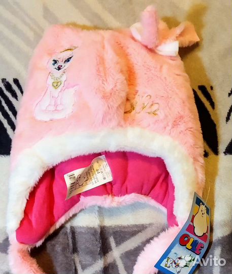 Шапка для девочки новая 44 р-р